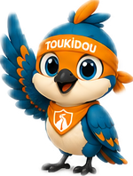 Touki, mascotte Toukidou, vous salue